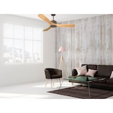 thumbnail of Ventilador de Techo ø132 cm con Wifi Reversible Hypersilence para 35 m² Paros D132 C02 65333 Chocolate