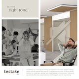 thumbnail of tectake Paneles acústicos Sonic Wall II madera roble absorción sonido insonorización decorativos MDF 110x50cm fonoabsorbentes 4 unidades