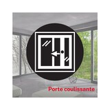 thumbnail of Serrure encastrable pour porte d'intérieur à mentonnet v/bc