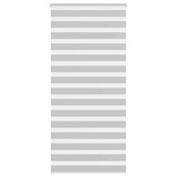 thumbnail of vidaXL Doppelrollo Hellgrau 100x230 cm Stoffbreite 95,9 cm Polyester