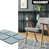 thumbnail of WAGNER PTFE Gleiter 12tlg.- 30 x 30 x 1,5 mm, Spezialkunststoff, selbstklebend, grau, als Gleitpad, robust - 16123099
