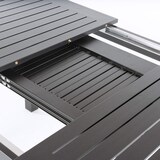 thumbnail of Mesa exterior extensible aluminio antracita