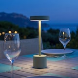 thumbnail of Lumisky Lampe de table sans fil ROBY Vert H30cm Acier Vert