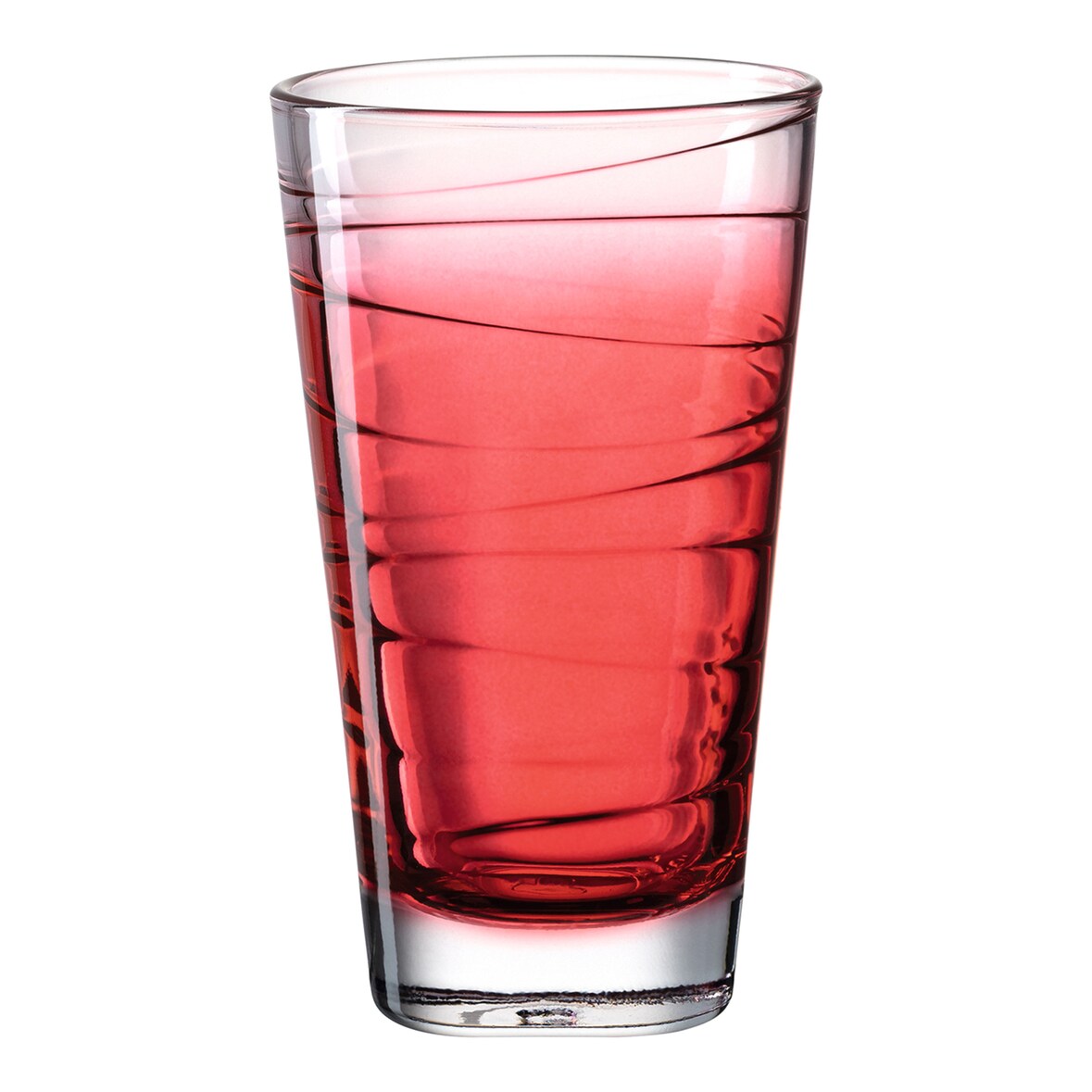 Leonardo Trinkglas Vario Struttura rot 280 ml