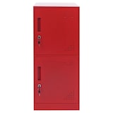 thumbnail of Décoshop26 - Metallspind/Aufbewahrungsschrank mit 2 Türen 90x38x45 cm rot 04_0008945