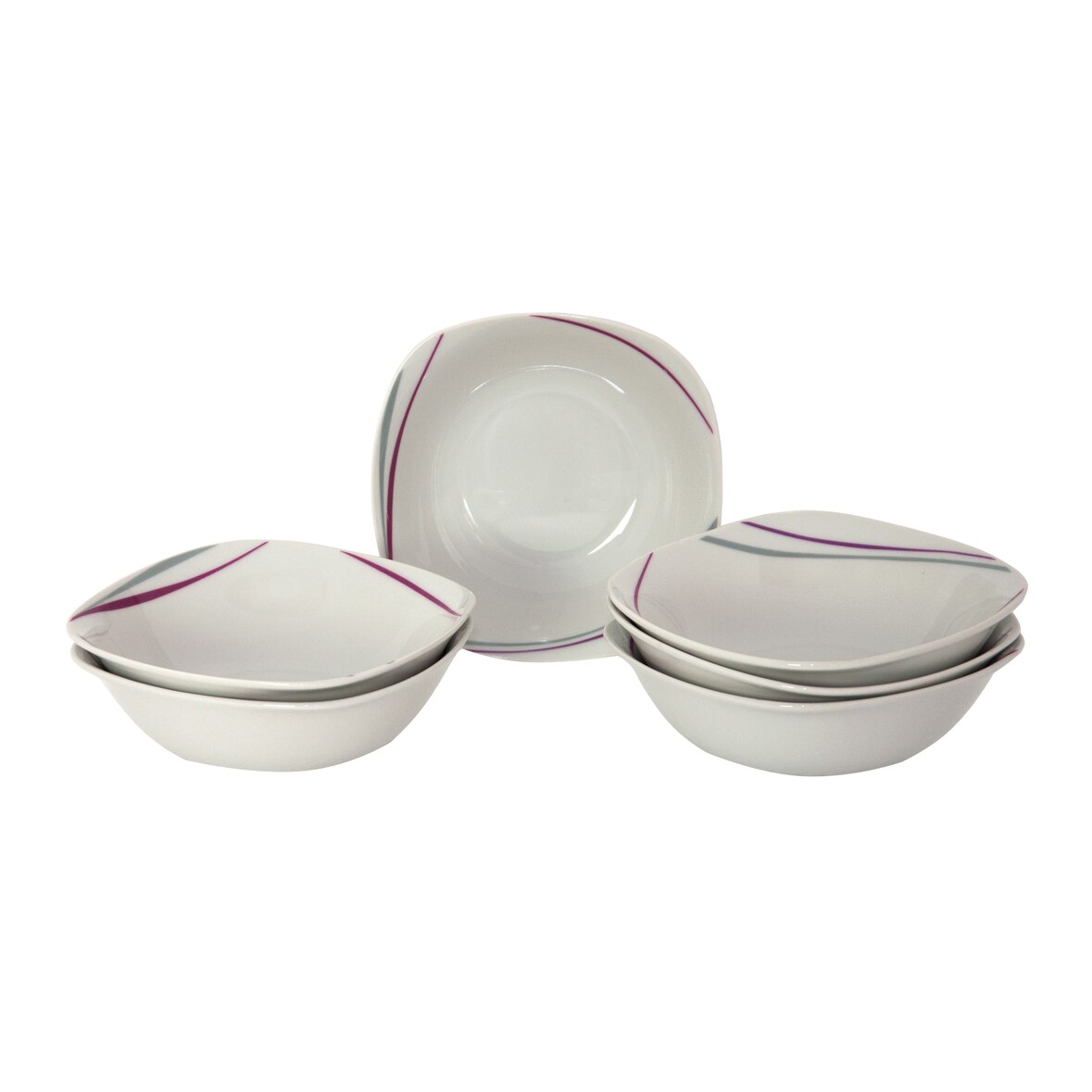 6er Set Müslischale Caviano 16cm