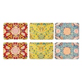 thumbnail of Excelsa lot de 6 sets de table La Via Della Seta plastique 43x0,1x28,5 cm multicolore