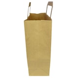 thumbnail of 250 Einweg Papiertragetaschen braun M 22 cm x 10 cm x 28 cm mit Tragegriff