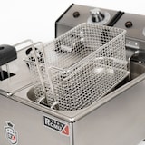 thumbnail of Romux® Fritadeira Elétrica Industrial 3+3 Litros Dupla de Bancada | Fritadeira Profissional Aço Inoxidável 5000 W com Termostato Alta Precisão