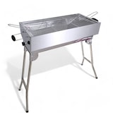 thumbnail of Mangal Kairat Schaschlik Grill mit 9er Spießdreher 230V Motor 10 Spieße