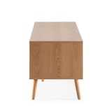 thumbnail of Meuble TV Lluvia 4 portes, coloris chêne, longueur 160 cm