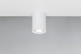 thumbnail of Aufbaustrahler Aufbauleuchte SKAND 1 WHITE GU10 Deckenleuchte rund weiß Schwenkbar EDO777101 EDO
