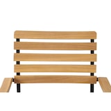 thumbnail of METRO PROFESSIONAL Vouwstoel met armleuning Baviera set van 2, staal/acaciahout, naturel/zwart