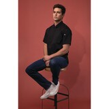 thumbnail of Chef Works® Kochjacke SPRINGFIELD Cool Vent™, Reißverschluss, Schwarz, Größe L