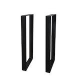 thumbnail of Set 2 pieds de table mange debout H105 X L80 X P10