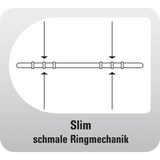 thumbnail of Terminplaner Standard A5 Slim Einsteiger schwarz