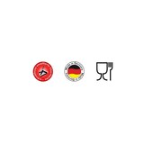 thumbnail of CHG Herz Backform, emailliert, ca. 26 x 25,5 x 4 cm