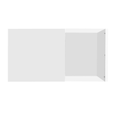 thumbnail of Merax Couchtisch, Hochglanz-Weiß, Beistelltische, Couchtische mit Glas und LED-Effekt, Weiß