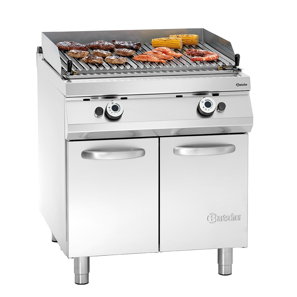 Lavasteengrill | Gas | 24kW | V Rooster | 800x900x900(h)mm