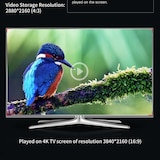 thumbnail of Caméscope Numérique 4K Ultra HD 13MP Avec Vision Nocturne, WiFi, Microphone Noir YONIS