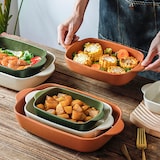 thumbnail of Menastyl - Plat A Four Octave Rond 20cm 950ml En Gres Beige