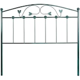 thumbnail of Cabecero de forja Manchego, color Negro Verde.  Cabezal para cama de 135 cm, Cama 142 cm x 125 cm