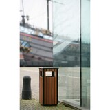 thumbnail of Buitenafvalbak 36 ltr - houtlook, zwart
