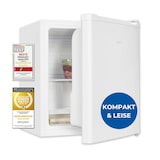 thumbnail of Exquisit Mini Kühlschrank KB505-V-040E weiss | 40 l Nutzinhalt | Türanschlag wechselbar | 45 cm Breite