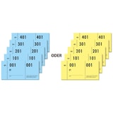 thumbnail of sigel Nummernblock 'Garderobe', 1-500, (B)105 x (H)50 mm