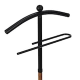 thumbnail of Cabide de roupa – Valet Stand masculino – Suporte de roupa independente com suporte para calças – Preto