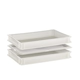 thumbnail of APS 98586 Teigbehälter - 5er Set Pizzaballenbox, stapelbar, 56,5 x 36,5 cm