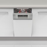 thumbnail of Sharp teilintegrierbarer Geschirrspüler (45 cm), QW-HS12S47ES-DE, 10 Maßgedecke, Edelstahl