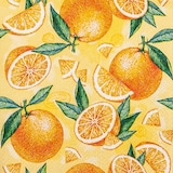 thumbnail of Home Fashion, Pieces of Orange, Cocktail-Servietten aufgefaltetes Maß 25 cm x 25 cm, im Viertelfalz, 20 Stück pro Pack, 12 Pack pro Karton