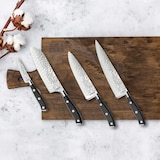 thumbnail of Carbon - Santoku-Messer 18 cm mit Schutz