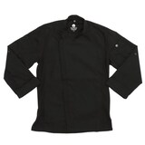 thumbnail of Chef Works® HARTFORD Kochjacke der Essential & Urban Collection - COOL VENT™, Reißverschluß, Schwarz Gr. 2XL
