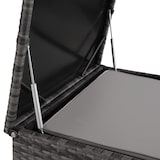 thumbnail of tectake Canapé de jardin Siena 4 places avec coffre de rangement - gris/gris clair - 404625