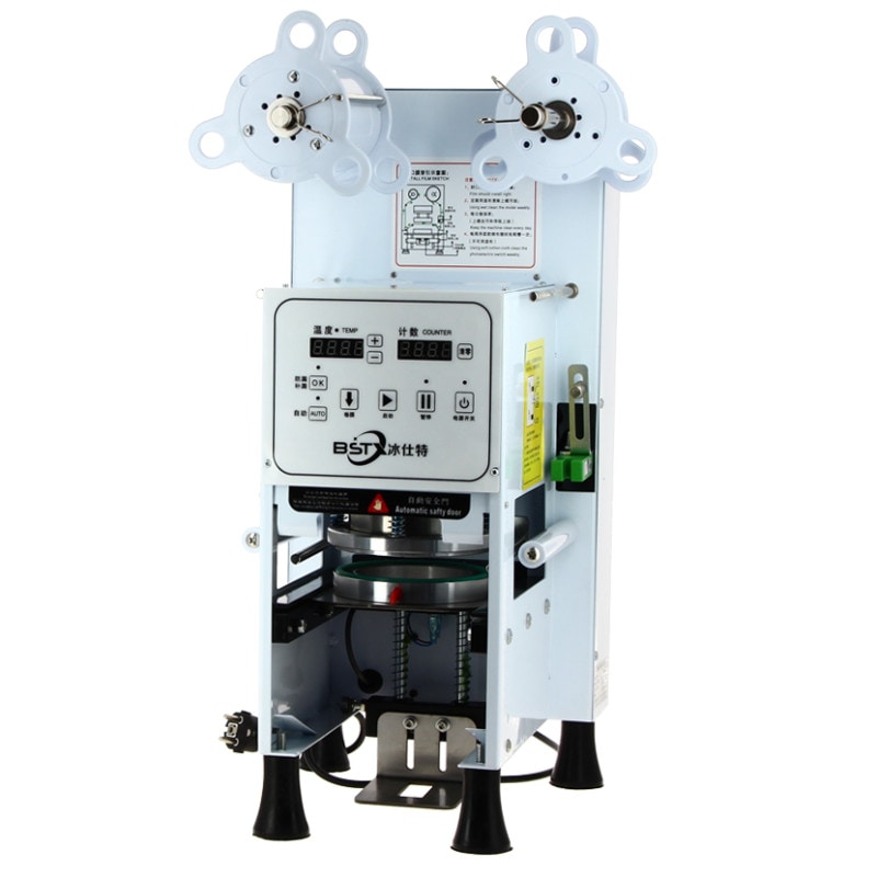 1 Uds. Máquina termoselladora automática para vasos bubble tea  Ref MAQ007
