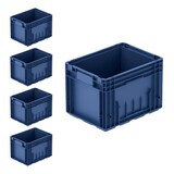 thumbnail of PROREGAL 5x VDA KLT Kleinladungsträger mit Verbundboden | HxBxT 28x30x40cm | 22 Liter | KLT, Transportbox, Transportbehälter, Stapelbehälter