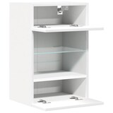 thumbnail of vidaXL TV-Wandschränke mit LED-Leuchten 2 Stk. Weiß 40x30x60,5 cm