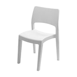 thumbnail of Chaise PVC blanche Intérieur/extérieur empilable et démontable 50x51xH82cm PRO
