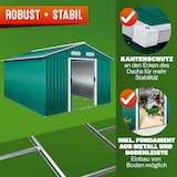 thumbnail of GARDEBRUK® XXXL Gerätehaus mit Fundament Schiebetür Kantenschutz