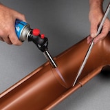 thumbnail of Antorcha de Gas Multiusos Soldadura Soldadura Fuerte Cocina + Cartucho de Gas Butano 227gr KEMPER