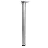 thumbnail of Set di 2 gambe per tavolo HWC-H36, per scrivania Base per tavolo da pranzo Telaio per tavolo, 73cm in acciaio inox