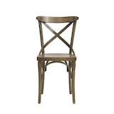 thumbnail of METRO PROFESSIONAL Restaurantstoel Cross set van 2, beukenhout, vintage bruin