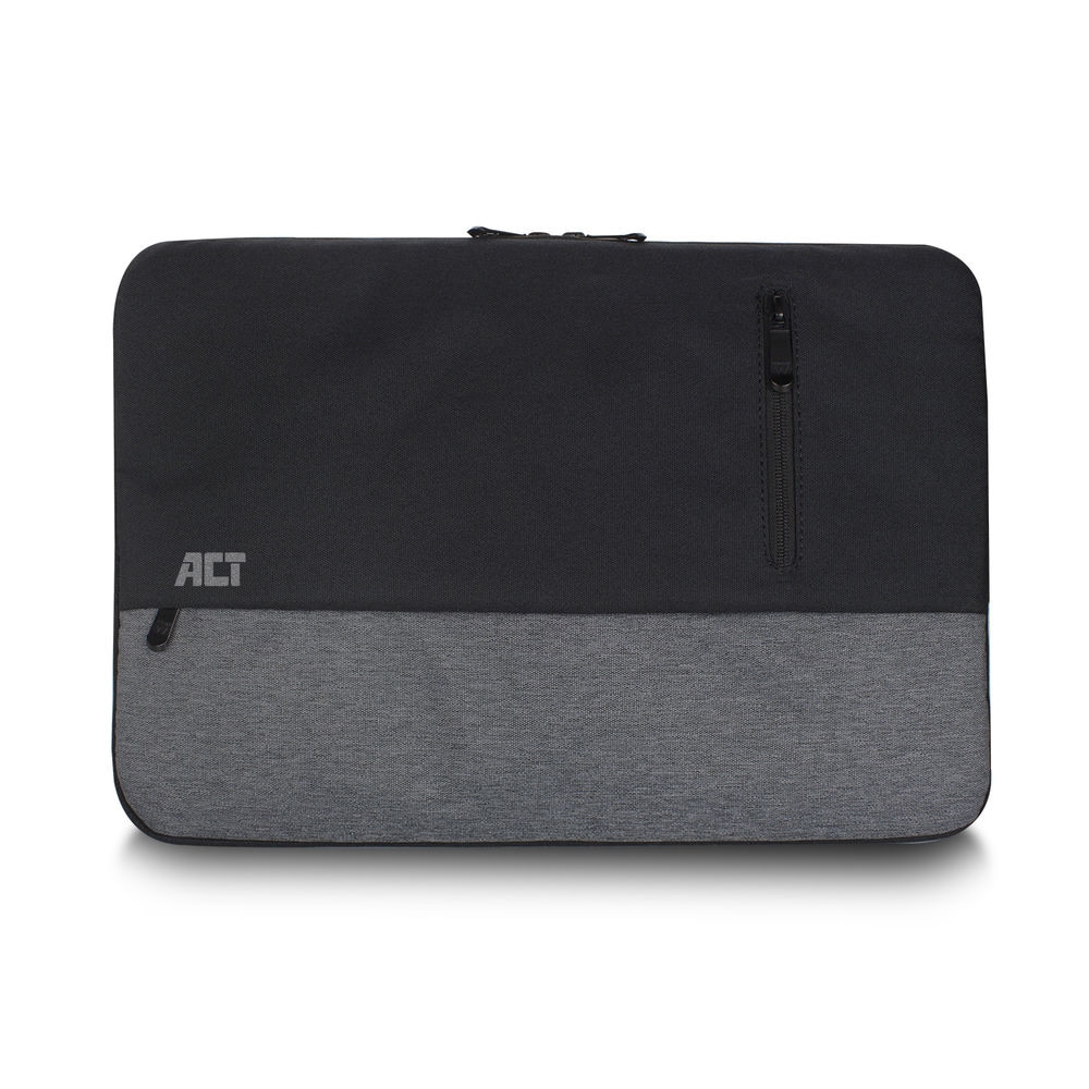ACT AC8545 Laptop Sleeve | 15,6 Inch | Urban-serie | Zwart/Grijs