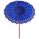 thumbnail of Parasol balinais Bleu 215 x 215 x 260 cm Modèle Atlas Vision Plus