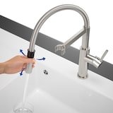 thumbnail of Villeroy & Boch Armatur Steel Expert 2.0 928000LC Edelstahl Hochdruck