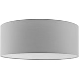 thumbnail of Deckenleuchte Circum, Textilschirm im Leinenlook - grau