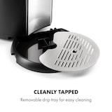 thumbnail of Beerkules Bierzapfanlage 5l Fässer Kompressor 120W Cooling: 4h Schwarz / Silber-Metallic