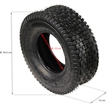 thumbnail of 2x Reifenmantel Reifen Rasentraktor Reifendecke 13x5.00-6 4pr Aufsitzmäher O1